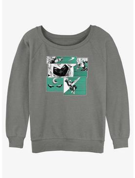 Marvel Moon Knight Action Sequence Girls Slouchy Sweatshirt, , hi-res