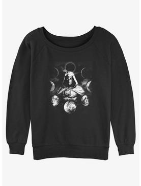 Marvel Moon Knight Moon Phase Girls Slouchy Sweatshirt, , hi-res