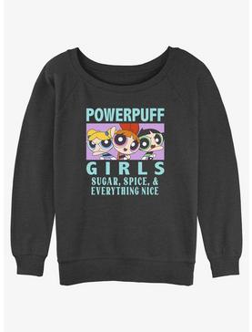 Cartoon Network The Powerpuff Girls Sugar and Spice Girls Slouchy Sweatshirt, , hi-res