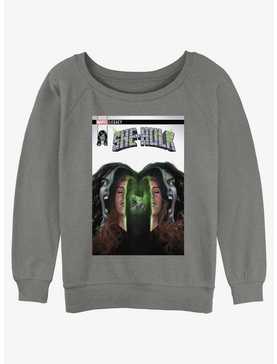 Marvel She-Hulk Inner Hulk Girls Slouchy Sweatshirt, , hi-res