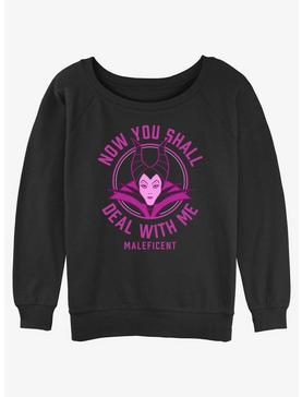 Disney Villains Deal With Maleficent Girls Slouchy Sweatshirt, , hi-res