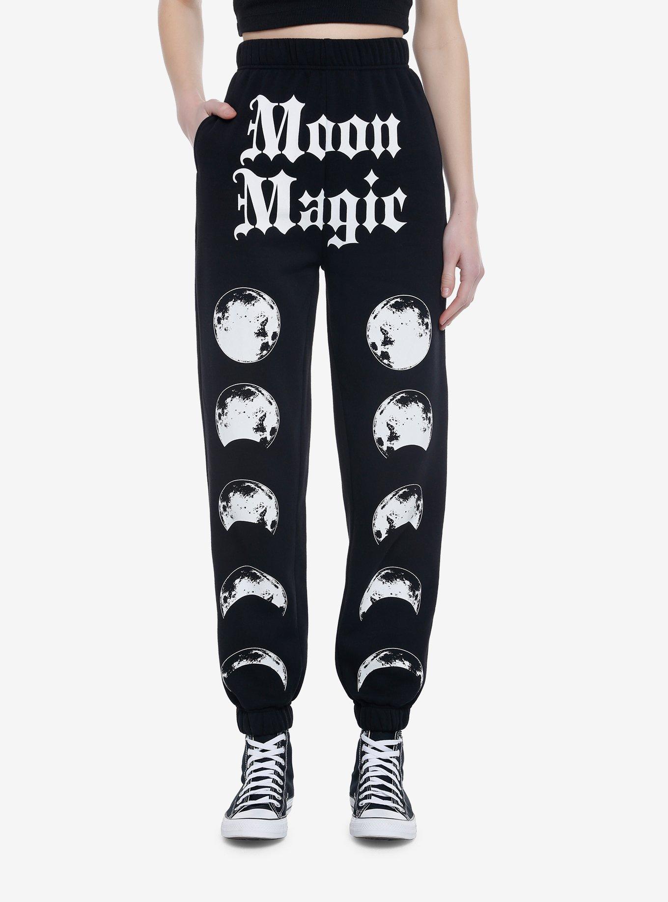 Moon Magic Moon Phase Girls Jogger Sweatpants, MULTI, hi-res