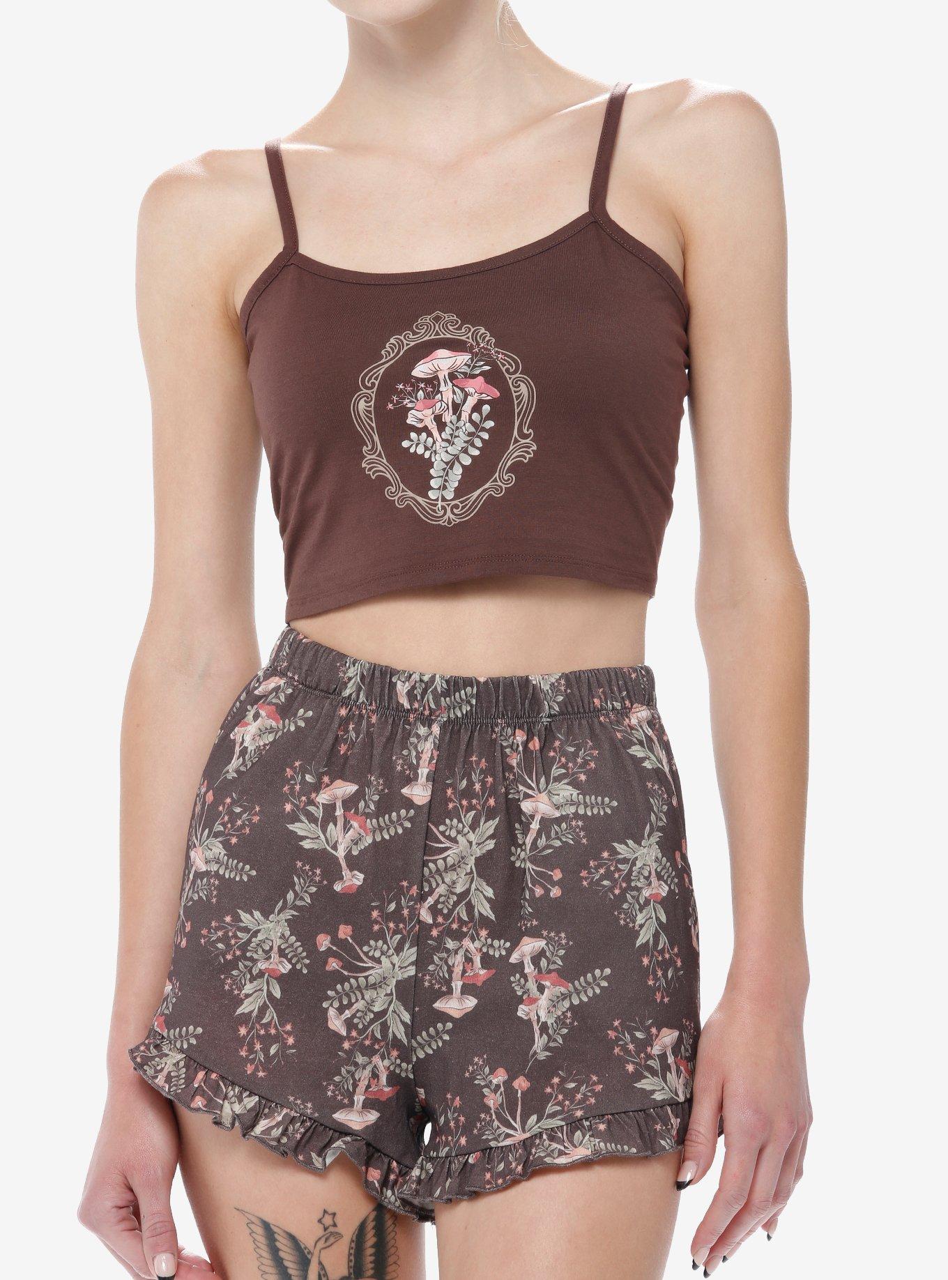 Mushroom Flora Girls Lounge Set, MULTI, hi-res