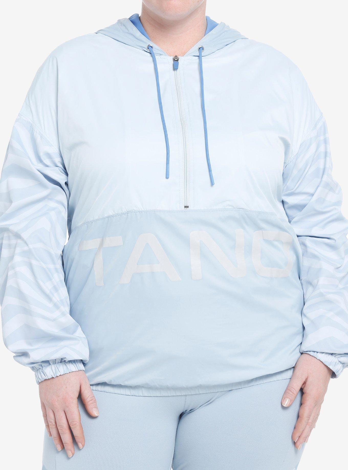 Her Universe Star Wars Ahsoka Tano Windbreaker Plus Size Her Universe Exclusive, ICE BLUE, hi-res