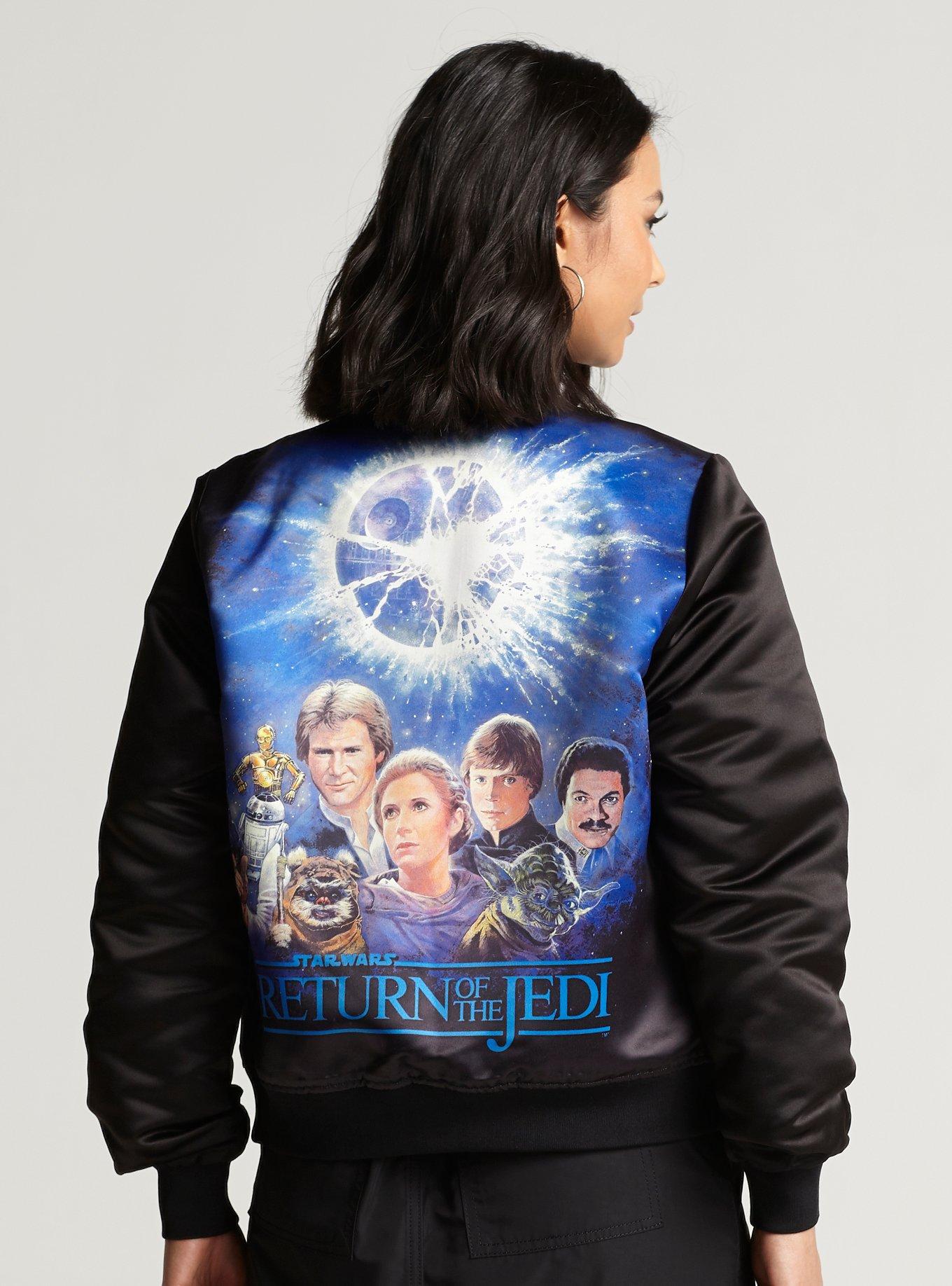 Her Universe Star Wars Return Of The Jedi Bomber Jacket Her Universe Exclusive, MULTI, hi-res