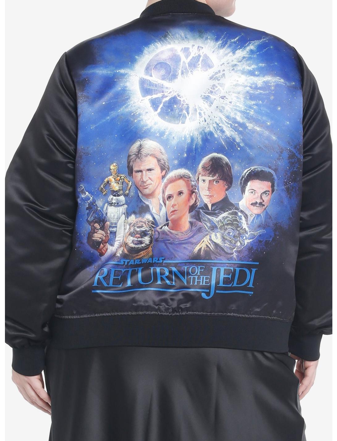 Her Universe Star Wars Return Of The Jedi Bomber Jacket Plus Size Her Universe Exclusive, MULTI, hi-res