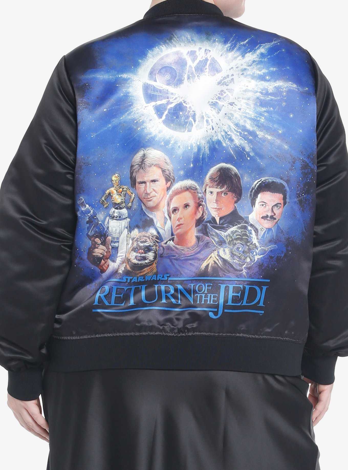 Her Universe Star Wars Return Of The Jedi Bomber Jacket Plus Size Her Universe Exclusive, , hi-res
