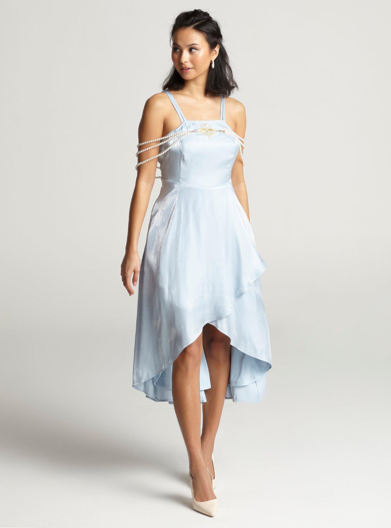 Her Universe Star Wars Padme Pearl Strap Dress Her Universe Exclusive, LIGHT BLUE, hi-res