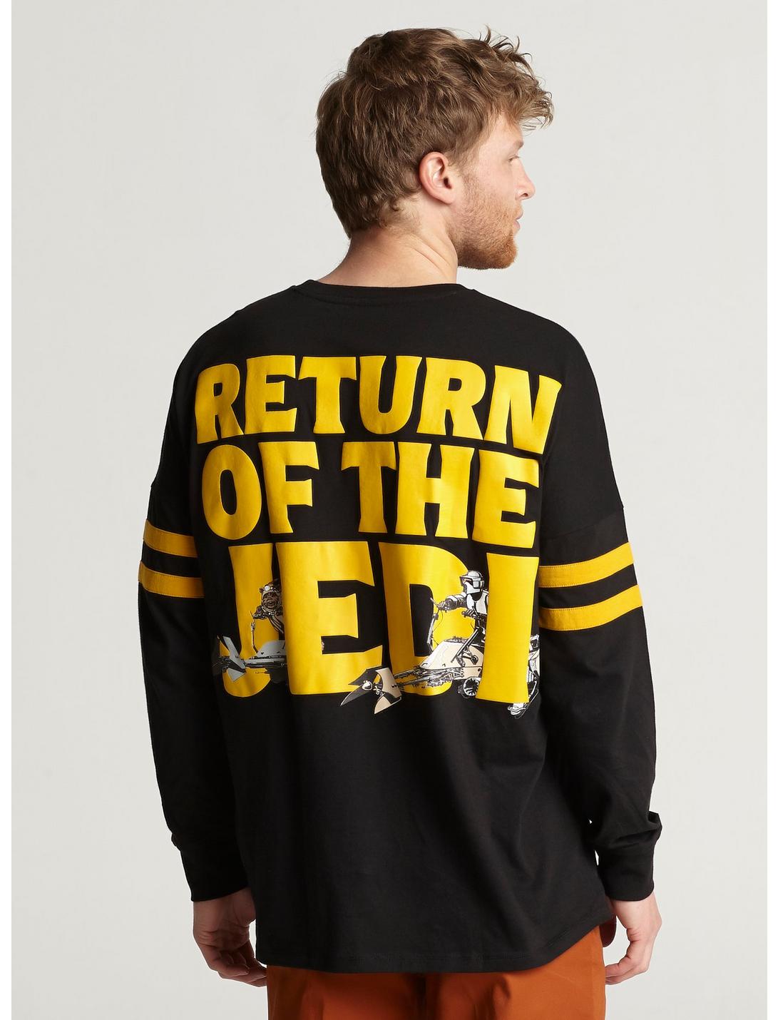 Our Universe Star Wars Return Of The Jedi Athletic Jersey Our Universe Exclusive, BLACK GOLD, hi-res