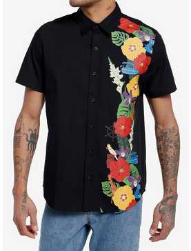 Our Universe Disney Jungle Cruise Tropical Woven Button-Up Our Universe Exclusive, , hi-res