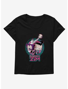 Invader Zim Gaz, Dib & Professor Membrane Womens T-Shirt Plus Size, , hi-res