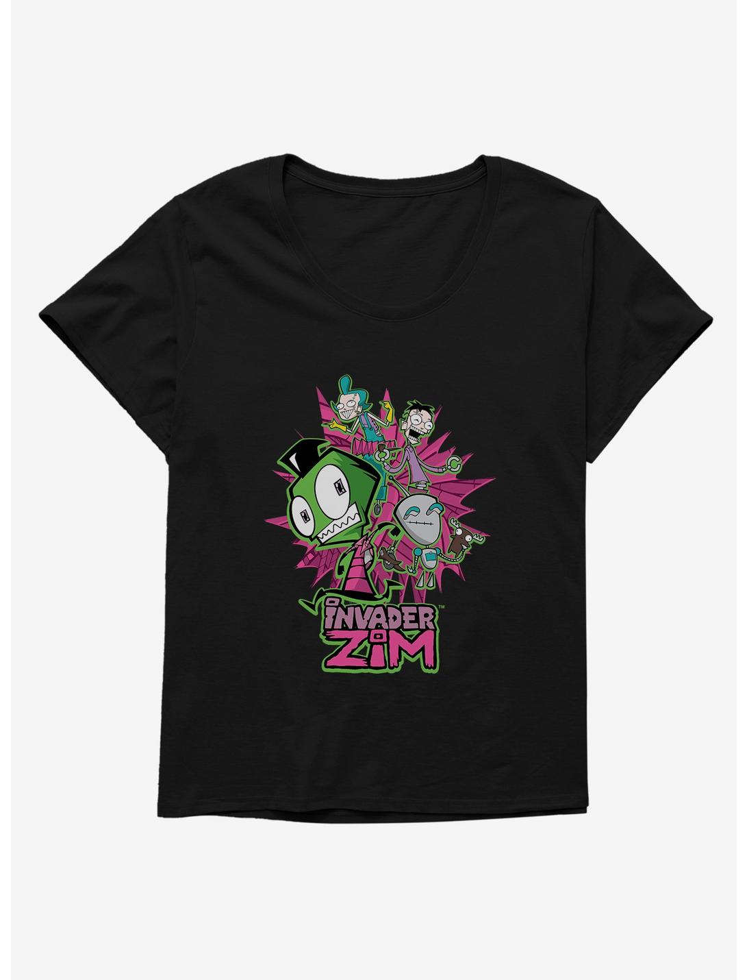 Invader Zim GIR & Roboparents Womens T-Shirt Plus Size, , hi-res