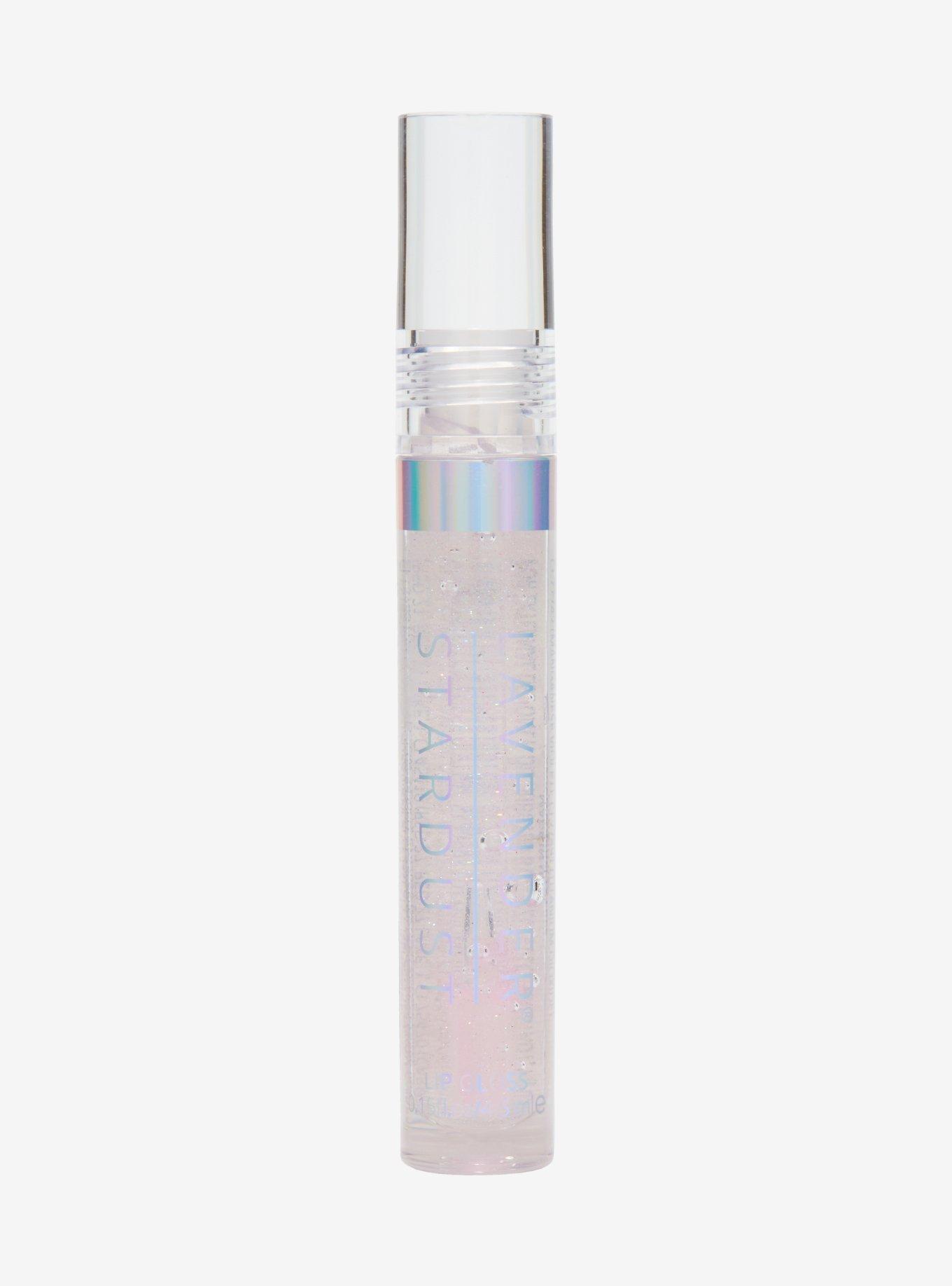 Lavender Stardust Pink Glitter Lip Gloss, , hi-res