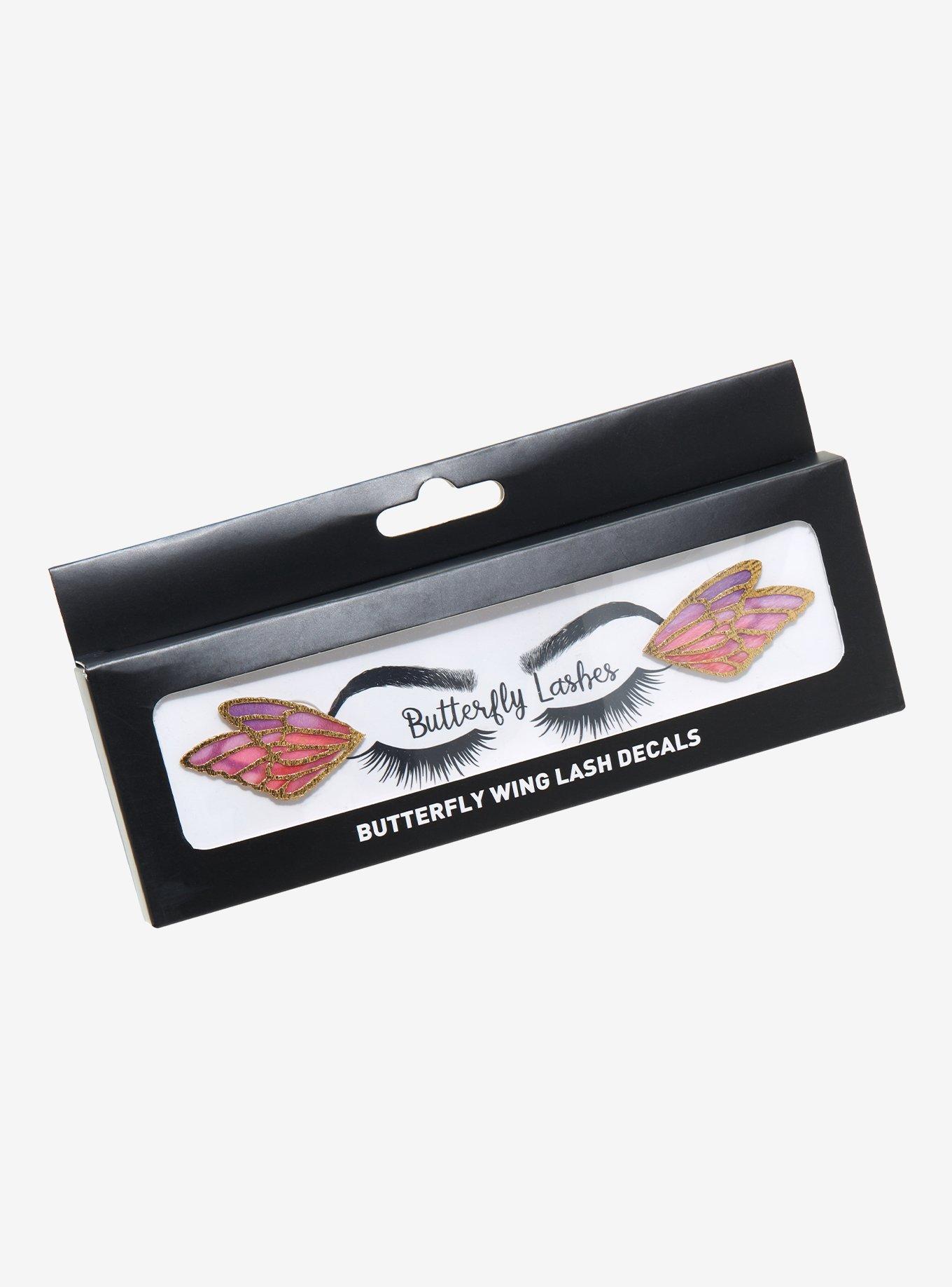 Butterfly Wing Eyelash Decals, , hi-res