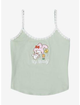 Plus Size Sanrio My Melody Mushroom Floral Women's Tank Top - BoxLunch Exclusive, , hi-res