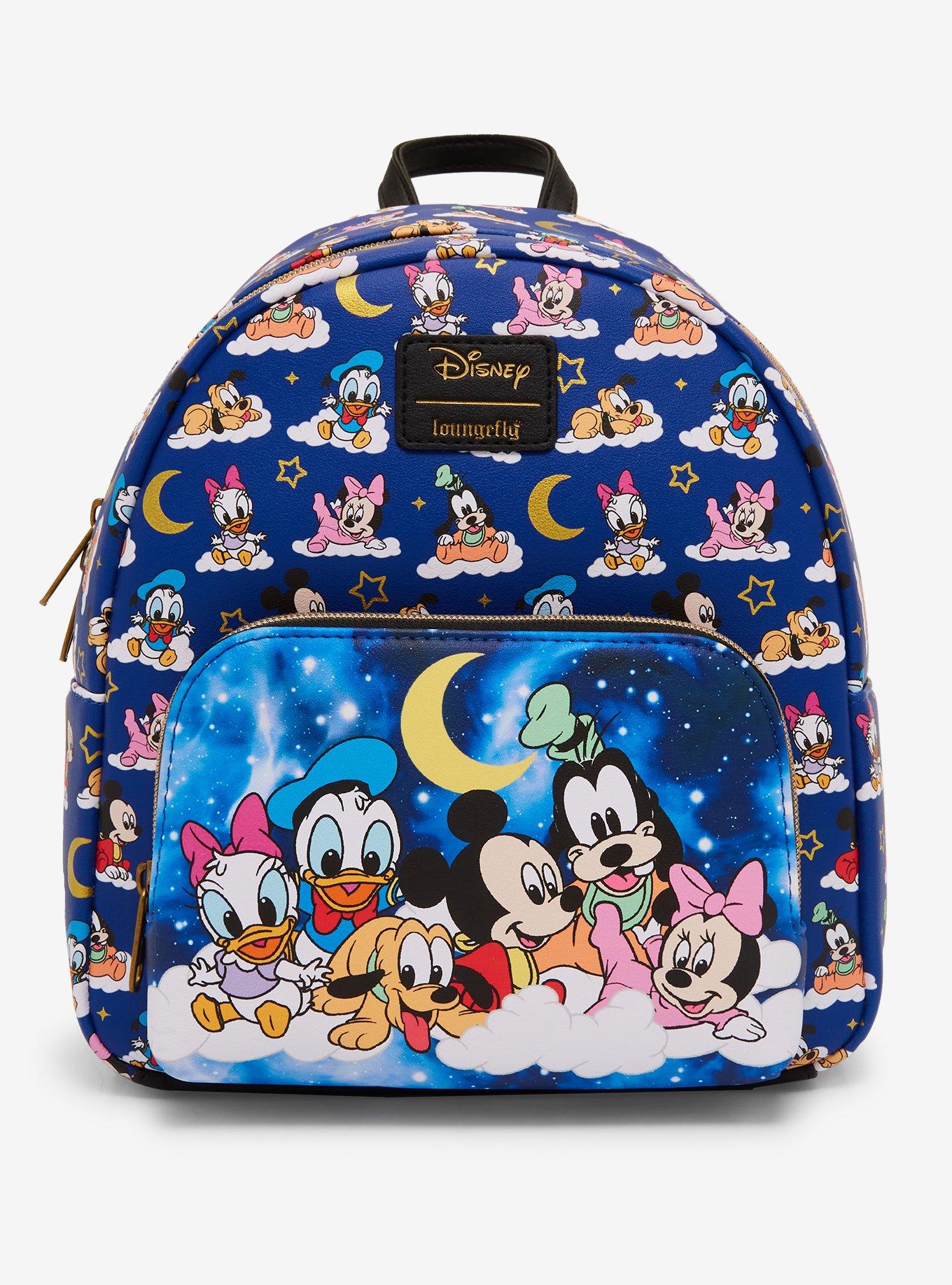 Hot Topic Loungefly Disney The Sensational Six Baby Holiday Passport  Crossbody Bag