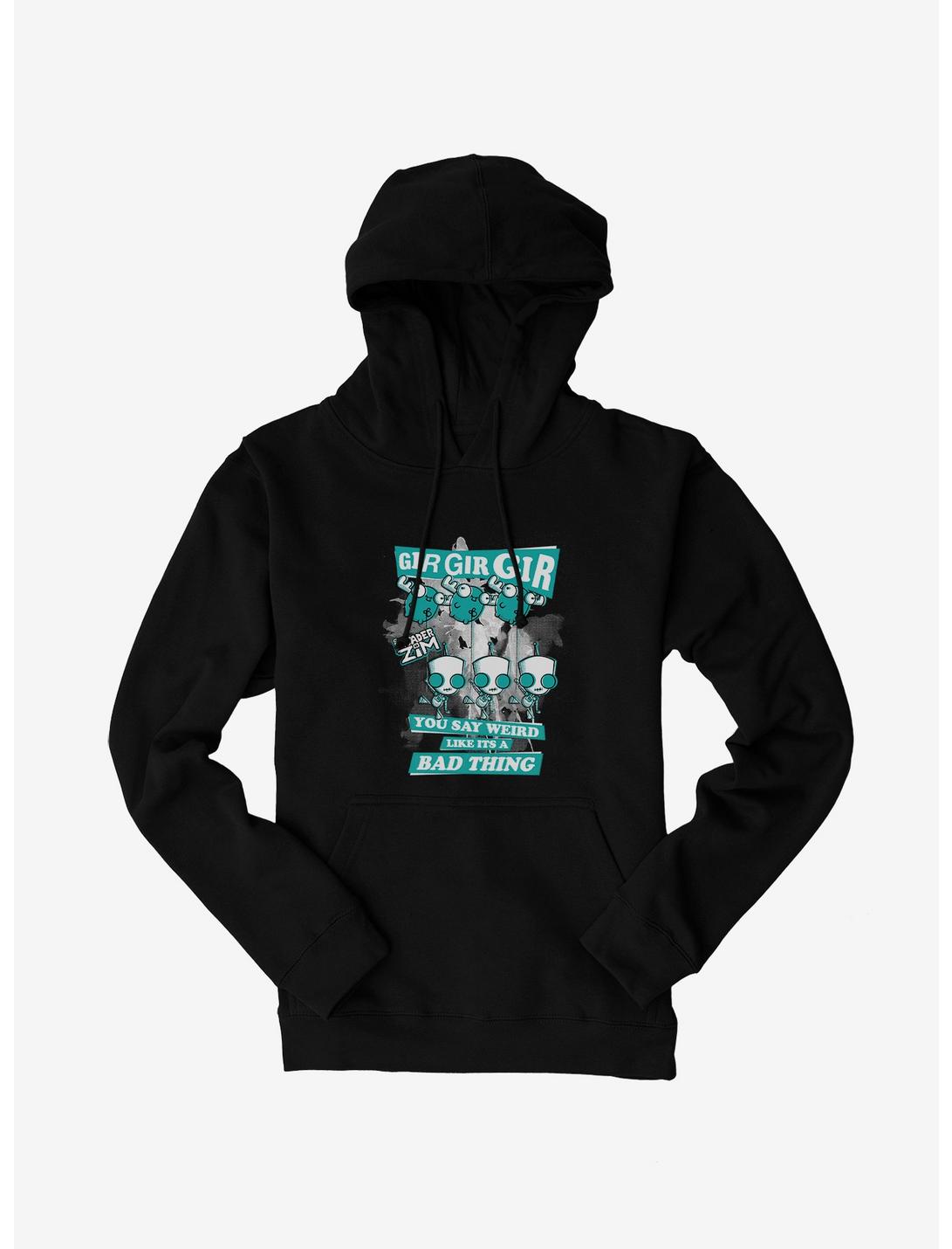 Invader Zim Weird Like It's A Bad Thing Hoodie, , hi-res