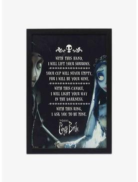 Corpse Bride With This Hand Framed Wood Wall Decor, , hi-res