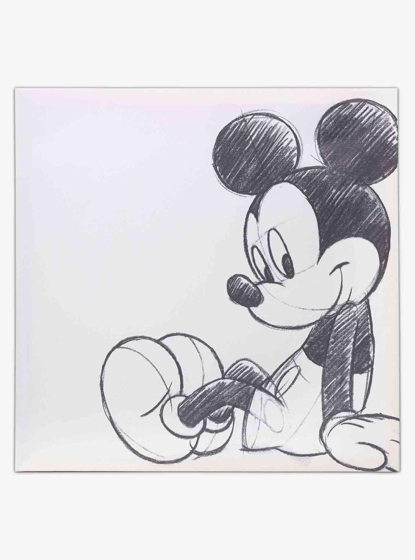 Disney Mickey Mouse Side Silhouette Canvas Wall Decor, , hi-res