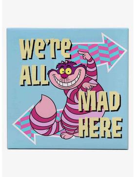Disney Alice in Wonderland We're All Mad Here Canvas Wall Decor, , hi-res