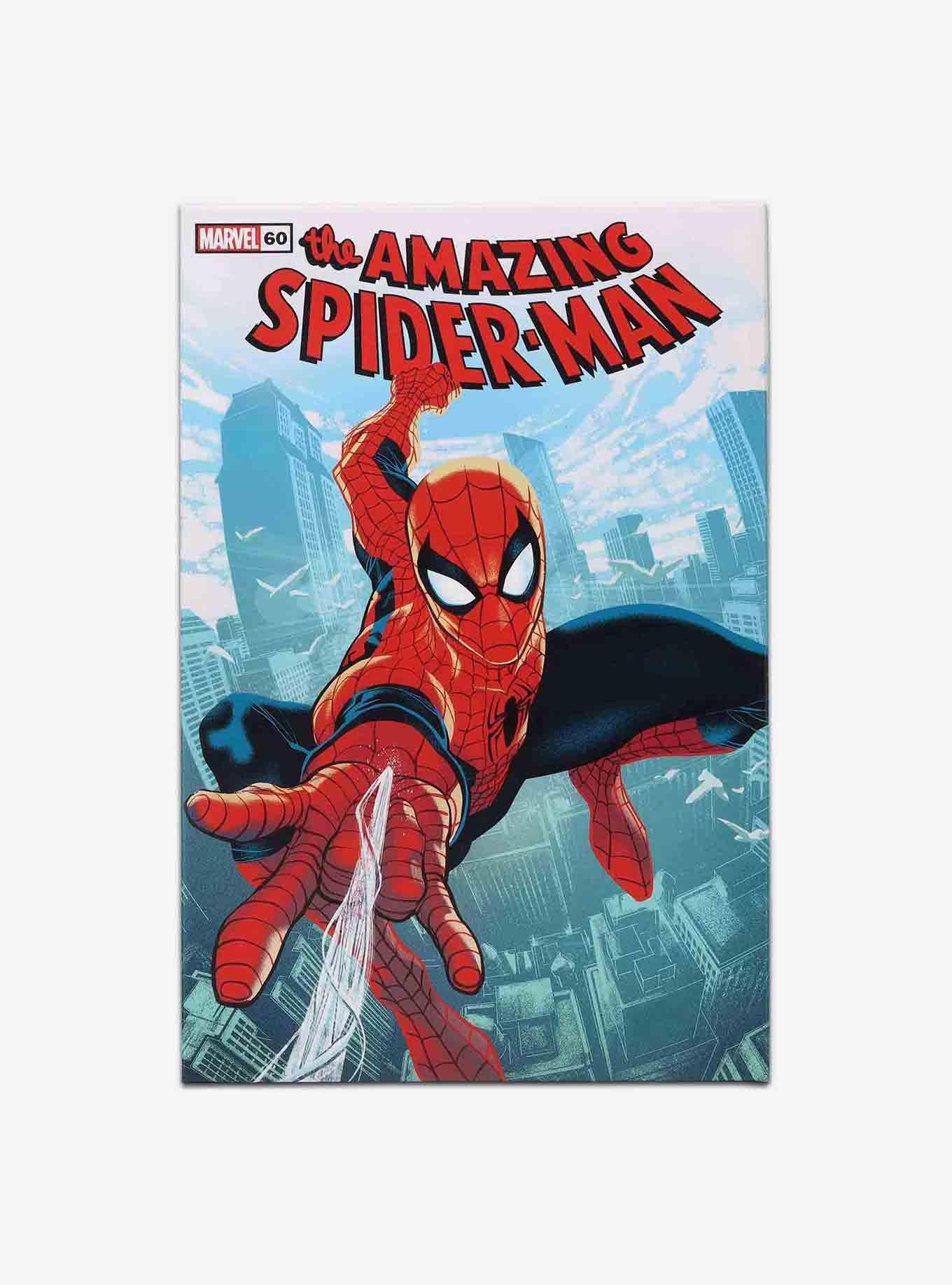 Marvel The Amazing Spider-Man Over City Canvas Wall Decor, , hi-res