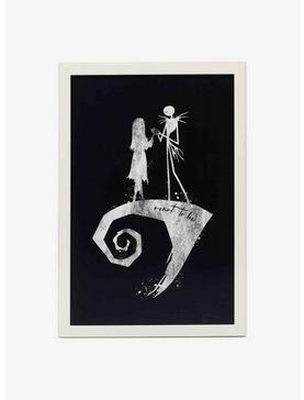 Plus Size Disney The Nightmare Before Christmas Jack & Sally Meant to Be Canvas Wall Decor, , hi-res