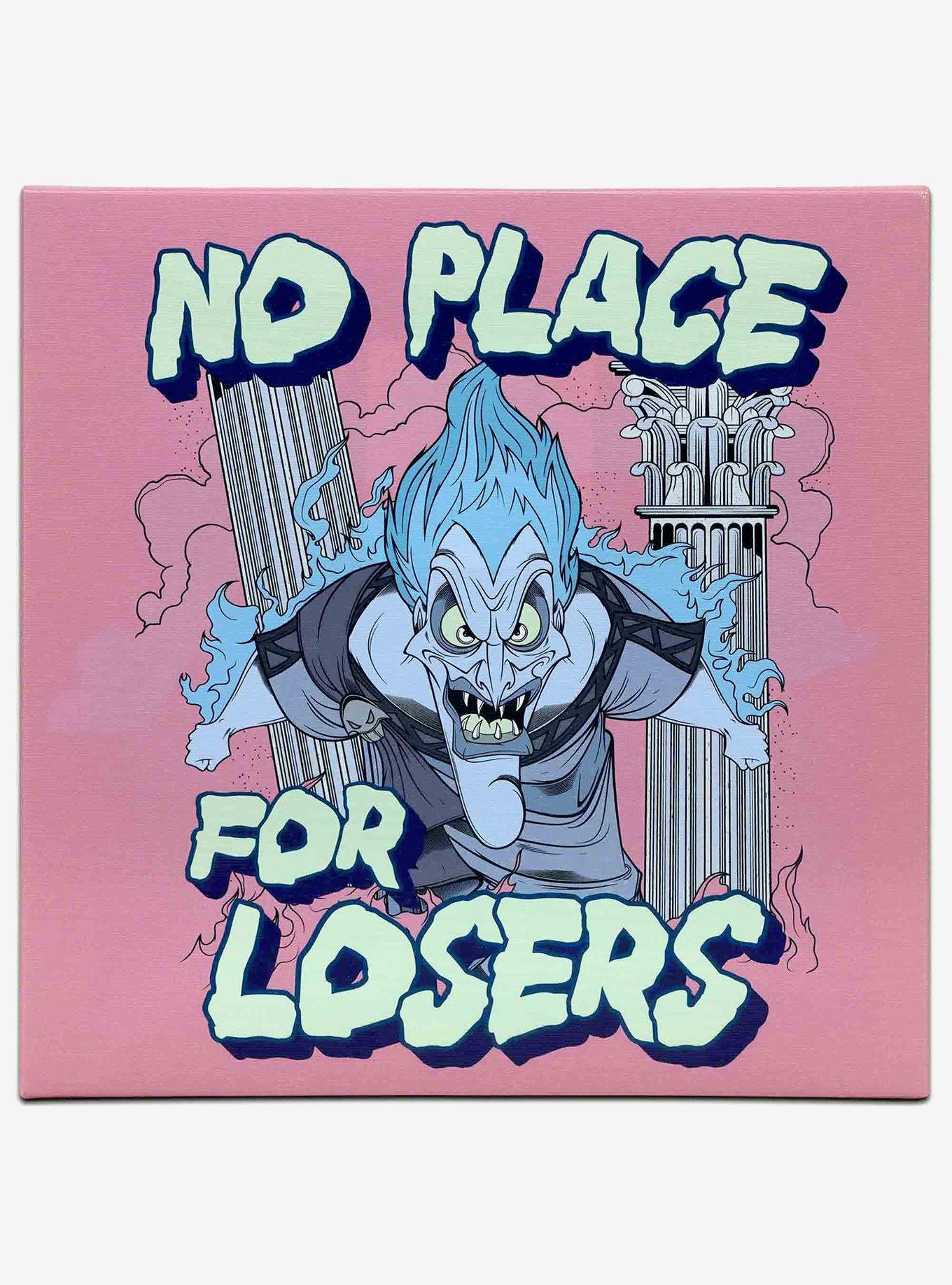 Disney Villains Hades No Place for Losers Canvas Wall Decor | BoxLunch
