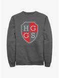 Heartstopper Harvey Greene Grammar School Crest Sweatshirt, CHAR HTR, hi-res