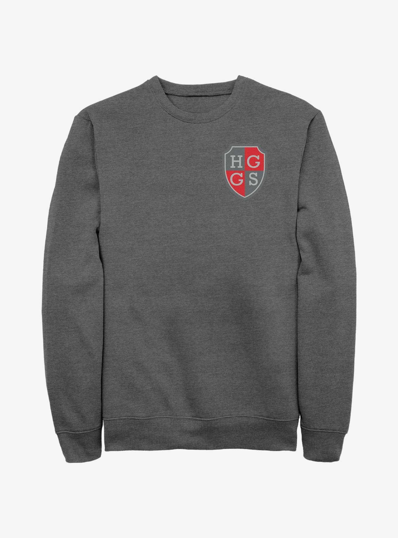 Heartstopper Harvey Greene Grammar School Pocket Crest Sweatshirt
