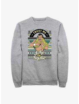 WWE Jake The Snake Ugly Christmas Sweatshirt, , hi-res