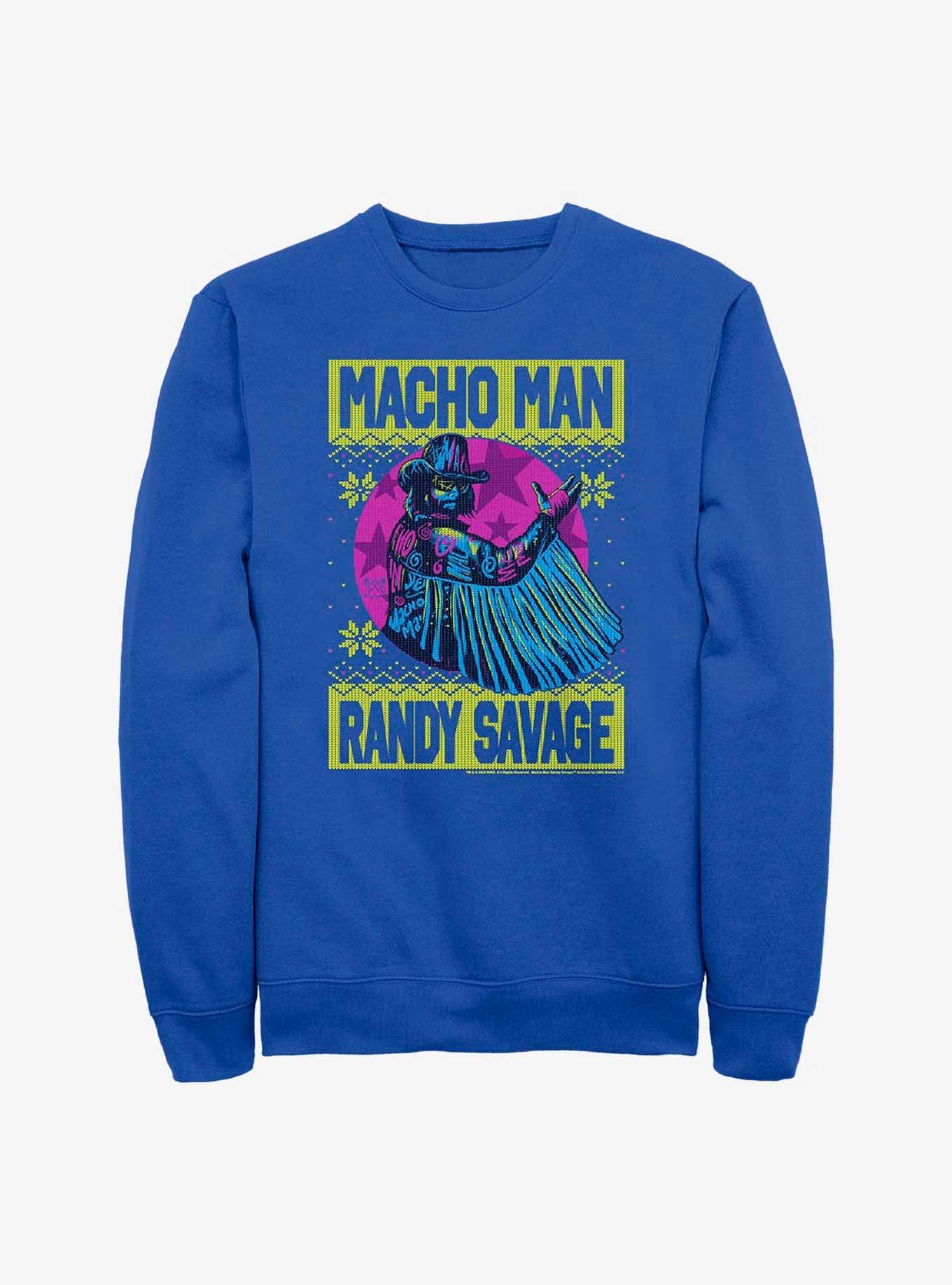 WWE Macho Man Randy Savage Ugly Christmas Sweatshirt
