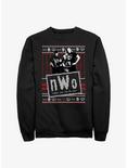 WWE New World Order Ugly Christmas Sweatshirt, BLACK, hi-res