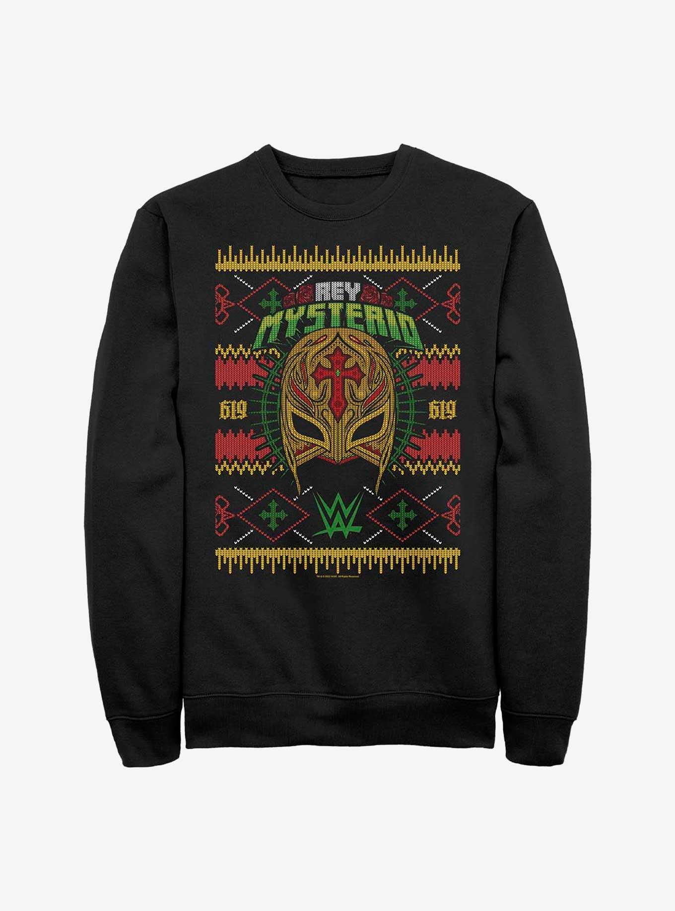 WWE Rey Mysterio Ugly Christmas Sweatshirt, , hi-res