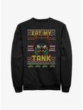 WWE Shotzi Blackheart Eat My Tank Ugly Christmas Sweatshirt, BLACK, hi-res