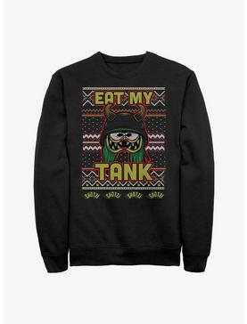 WWE Shotzi Blackheart Eat My Tank Ugly Christmas Sweatshirt, , hi-res