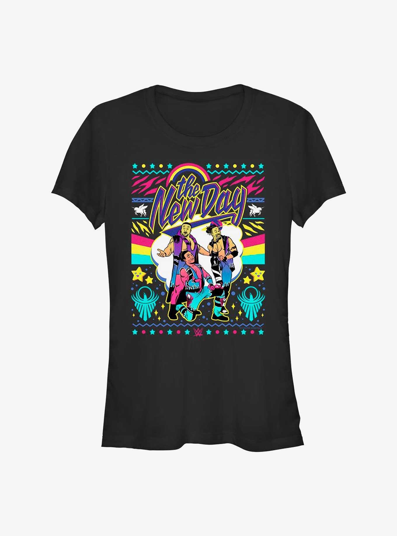 WWE The New Day Ugly Christmas Girls T-Shirt, , hi-res