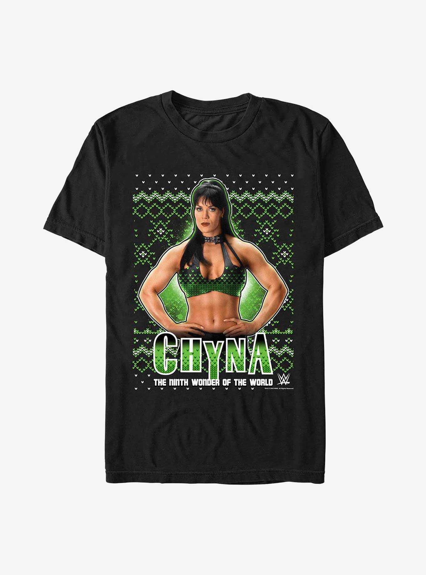 WWE Chyna Ninth Wonder Ugly Christmas T-Shirt, , hi-res