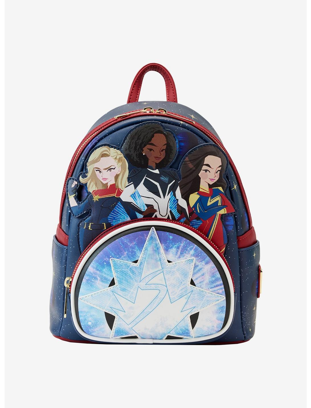 Loungefly Marvel The Marvels Characters Mini Backpack, , hi-res