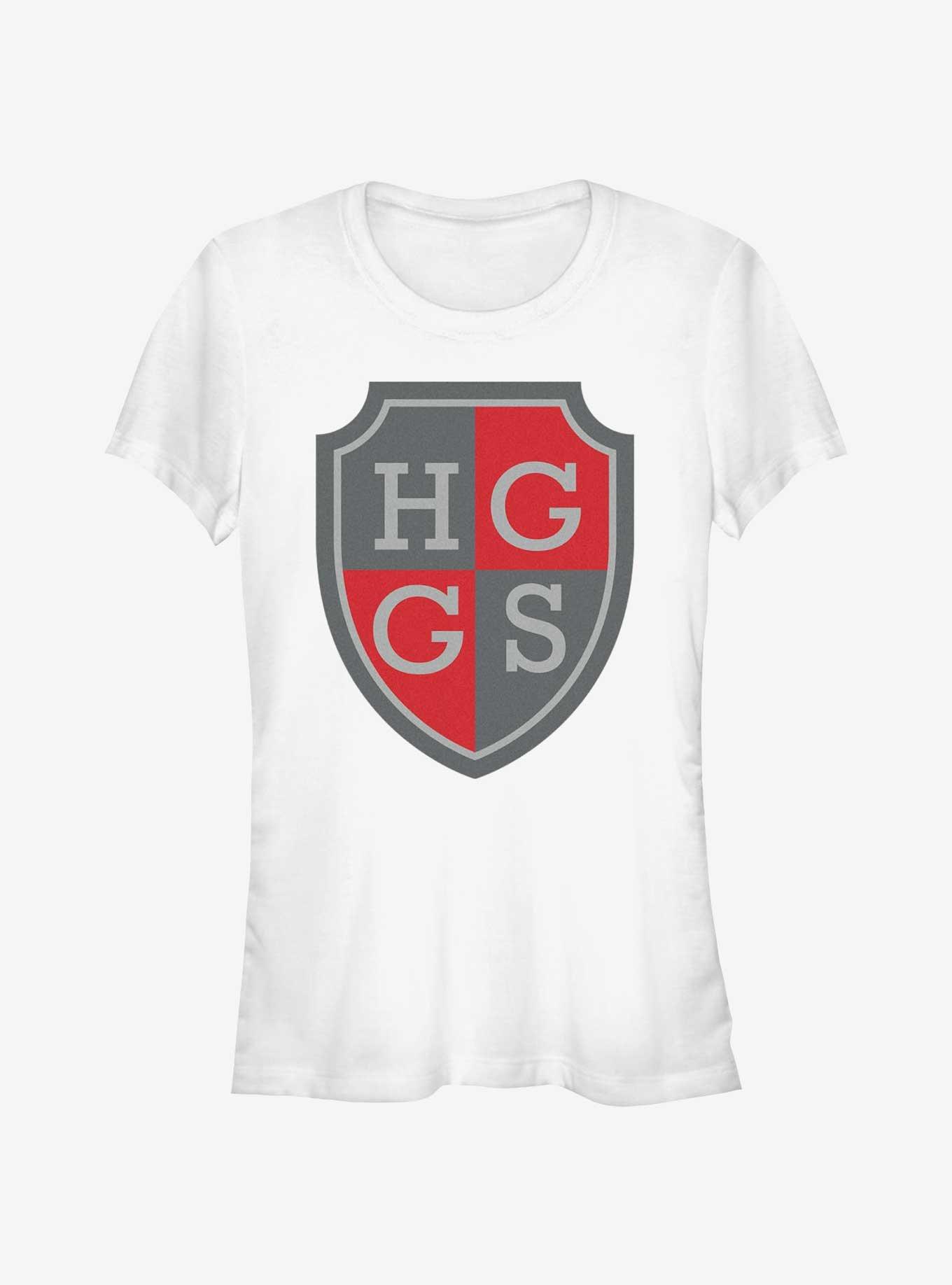 Heartstopper Harvey Greene Grammar School Crest Girls T-Shirt, WHITE, hi-res