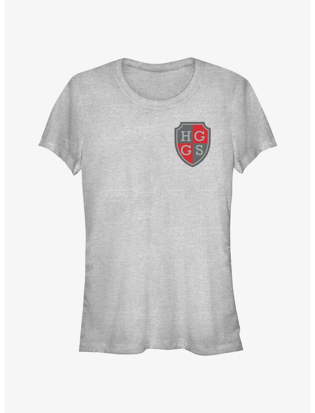 Heartstopper Harvey Greene Grammar School Pocket Crest Girls T-Shirt, ATH HTR, hi-res