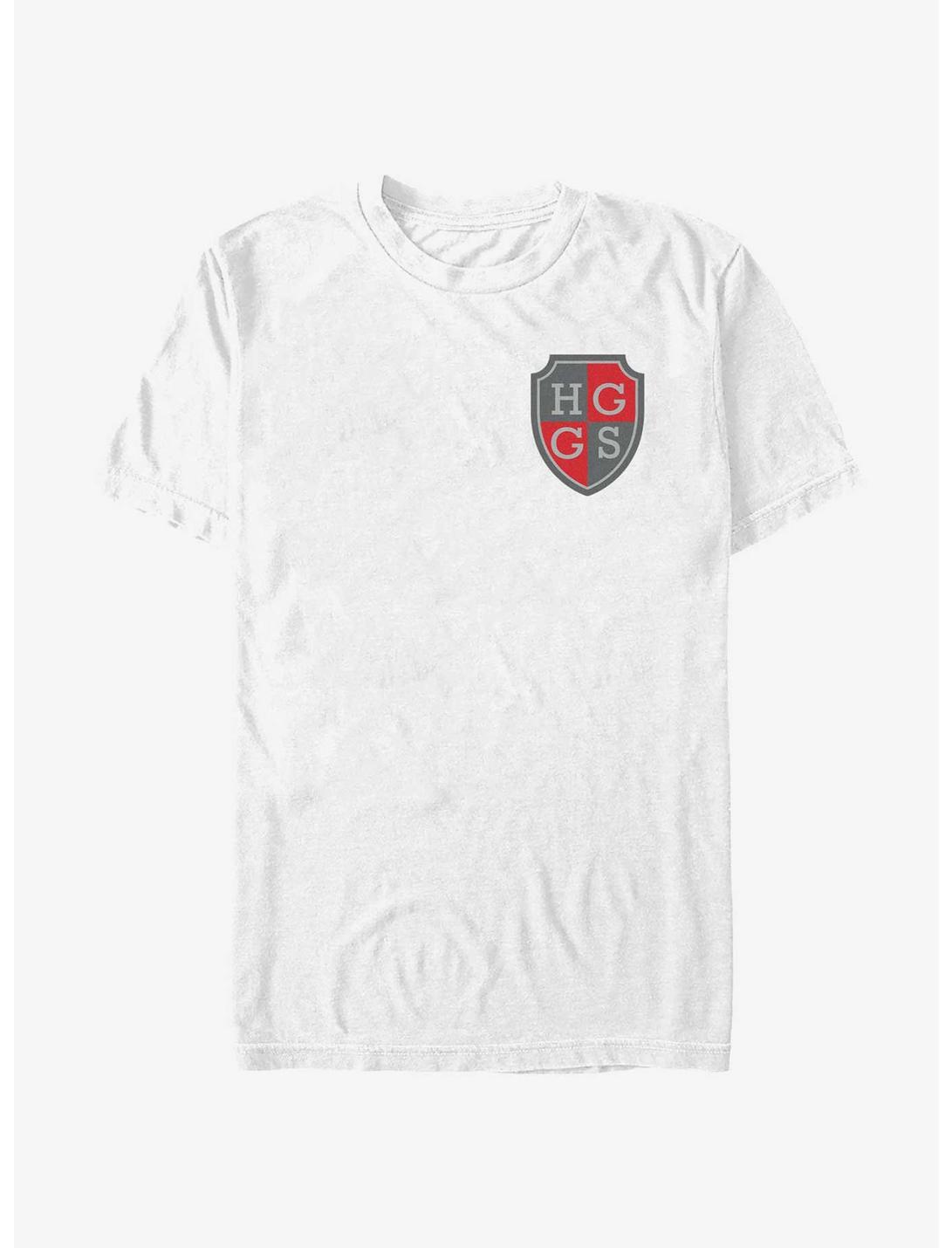 Heartstopper Harvey Greene Grammar School Pocket Crest T-Shirt, WHITE, hi-res
