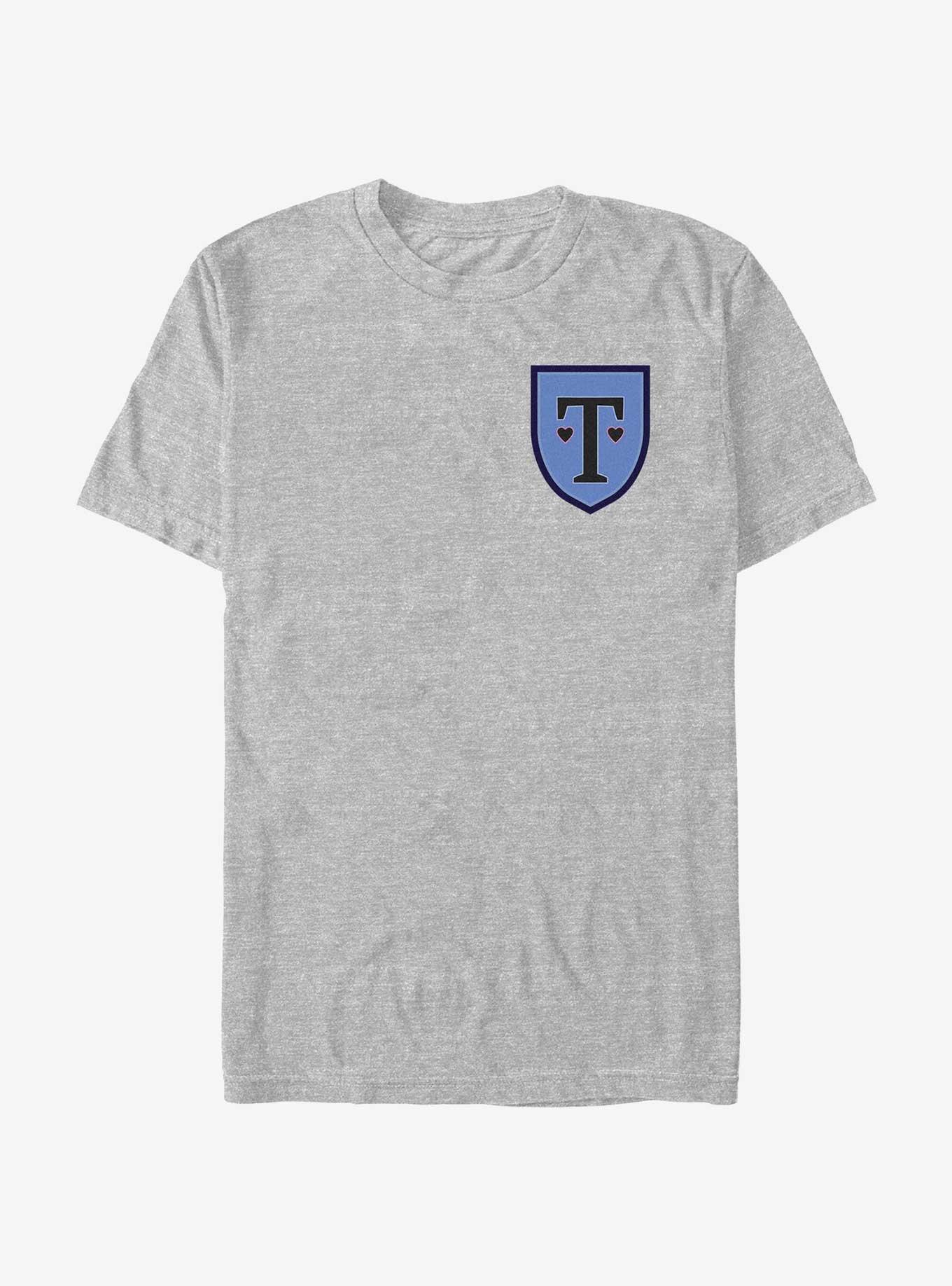 Heartstopper Truham School Heart Pocket Crest T-Shirt, , hi-res