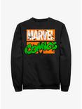 Marvel Comics Spooky Logo Sweatshirt, BLACK, hi-res
