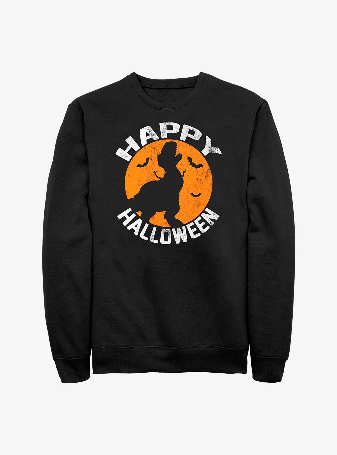 Disney Pixar Toy Story T-Rex Happy Halloween Sweatshirt, BLACK, hi-res