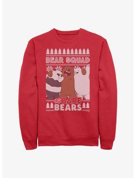 Cartoon Network We Bare Bears Squad Ugly Christmas Sweatshirt, , hi-res