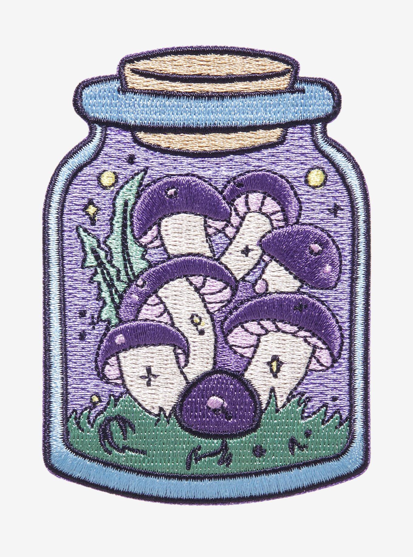 Mushroom Jar Patch, , hi-res