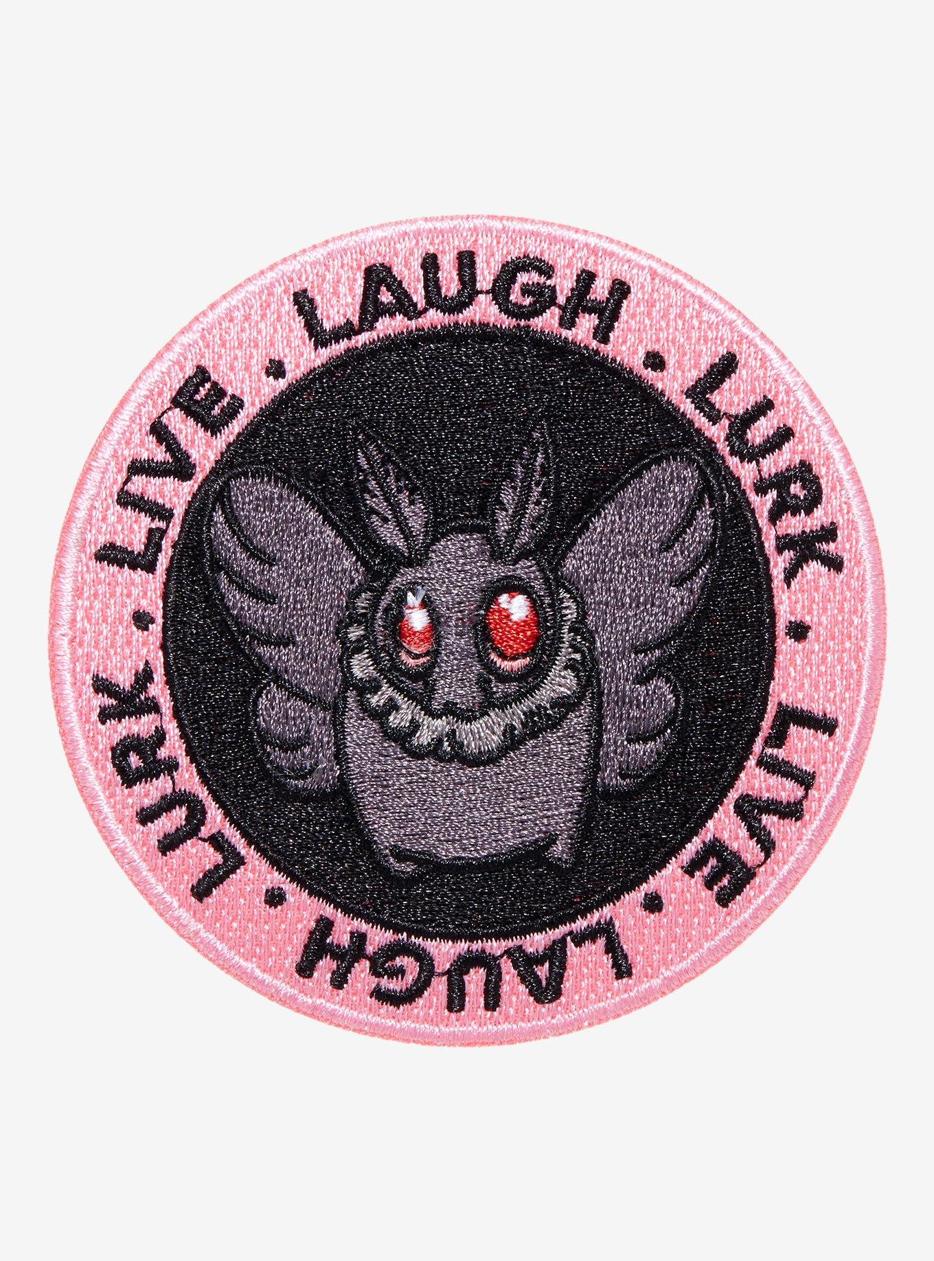 Mothman Live Laugh Lurk Patch, , hi-res