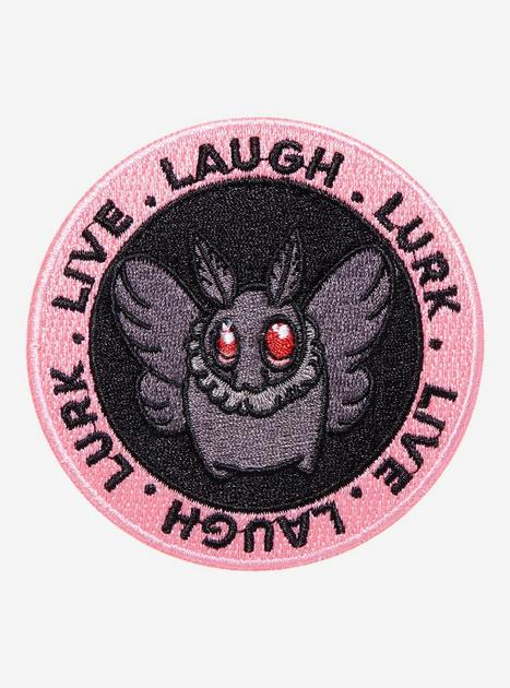 Mothman Live Laugh Lurk Patch | Hot Topic