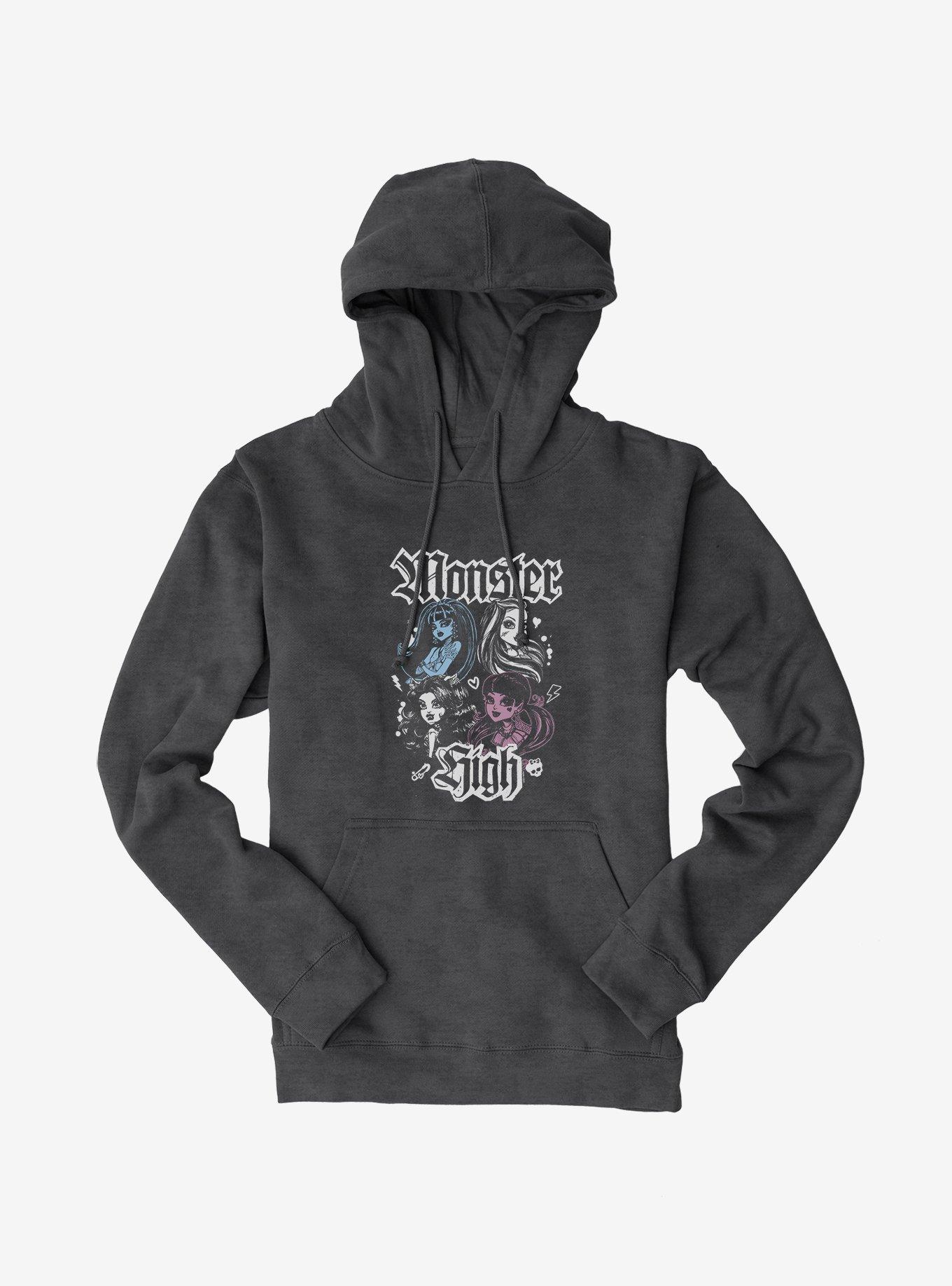 Monster High Monster High Team Hoodie, CHARCOAL, hi-res