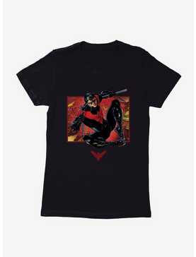 DC Comics Batman Nightwing Red Suit Fight Womens T-Shirt, , hi-res